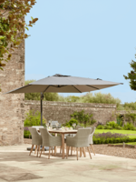 NEW Square Cantilever Parasol - Charcoal