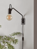 NEW Swing Arm Wall Lamp - Black