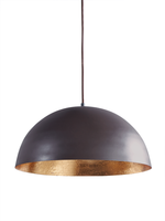 NEW Taupe & Gold Pendant Lightshade