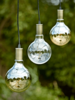 NEW Three Indoor Outdoor Oversized Bulb Lights