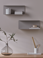 NEW Two Box Shelves - Grey