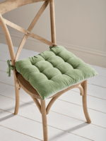 NEW Velvet Seat Pad - Sage