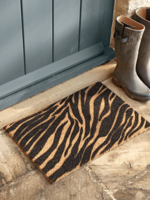 NEW Wild Zebra Doormat