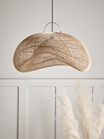 NEW Woven Wicker Shade - Asymmetrical