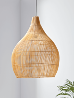 NEW Woven Wicker Shade - Teardrop