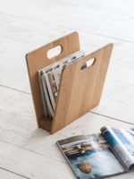 Oak Magazine Rack