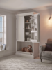 Pet Bed Larder Cabinet - Soft Grey