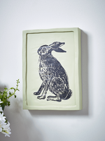 Profile Hare - Standing Print Block