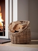 Rattan Log Basket