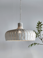 Rattan Pendant - Grey (Sample)