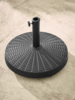 Round Parasol Base - Black