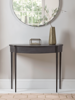 Slim Iron Demi Console Table