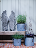 Stone Effect Angel Wings