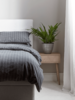 Stonewashed Cotton Bed Linen Set - Double