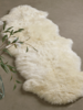 Sumptuous Sheepskin Double Rug - Ivory