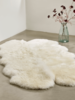 Sumptuous Sheepskin Quad Rug - Ivory