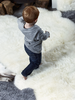 Sumptuous Sheepskin Quad Rug - Ivory