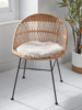 Sumptuous Sheepskin Seat Pad - Oyster