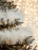 Sumptuous Tinsel Garland - White