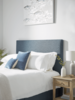 The Scandi Headboard - Navy Double