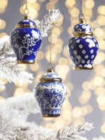 Three Ceramic Ginger Pots