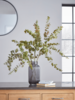 Three Faux Luxurious Eucalyptus Spray - Grey