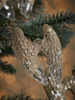 Three Glittered Angel Wings