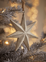 Three Hanging Wooden Stars