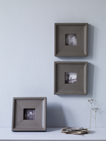 Three Square Grey Gesso Frames NEW