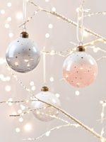 Twelve Speckled Ombre Baubles