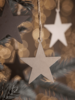 Twenty Four Hanging Metal Stars