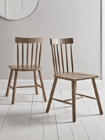 Two Fjord Oak Dining Chairs