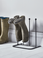 Two Pair Metal Boot Rack
