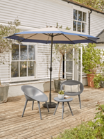 Two Tone Parasol - Blue