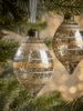 Two Vintage Style Drops - Gold Mix
