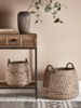 Two Water Hyacinth Baskets