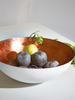 White & Copper Bowl