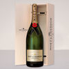 Moet & Chandon Brut Imperial Champagne Balthazar in Wooden Case - 12L