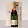 Moet & Chandon Brut Imperial Champagne Salmanazar in Wooden Case - 9L