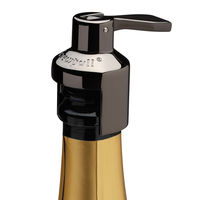 Screwpull Black Nickel Crown Champagne Stopper SW101/BN - Gift Boxed