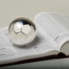 Silver Football Paperweight in Presentation Box by Culinary Concepts