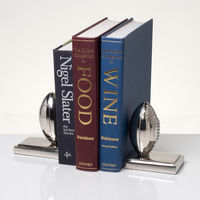 Silver Rugby Ball Book Ends in Presentation Box by Culinary Concepts