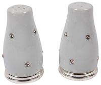 Bling Porcelain Salt and Pepper Set with Diamante detail