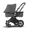 Bugaboo Cameleon 3 Plus Complete Pram,  Black & Grey Melange