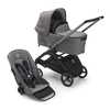 Bugaboo Dragonfly Pushchair + Carrycot,  Grey Melange