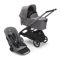 Bugaboo Dragonfly Pushchair + Carrycot,  Grey Melange