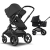 Bugaboo Fox 3 Complete Pushchair,  Black + Midnight Black