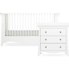 CuddleCo Clara 2 Piece Nursery Furniture Set,  White