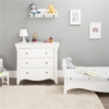CuddleCo Clara 2pc Set With Cot Bed and 3 Drawer Dresser & Changer