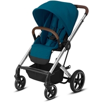 Cybex Balios S Lux Silver Pushchair,  River Blue